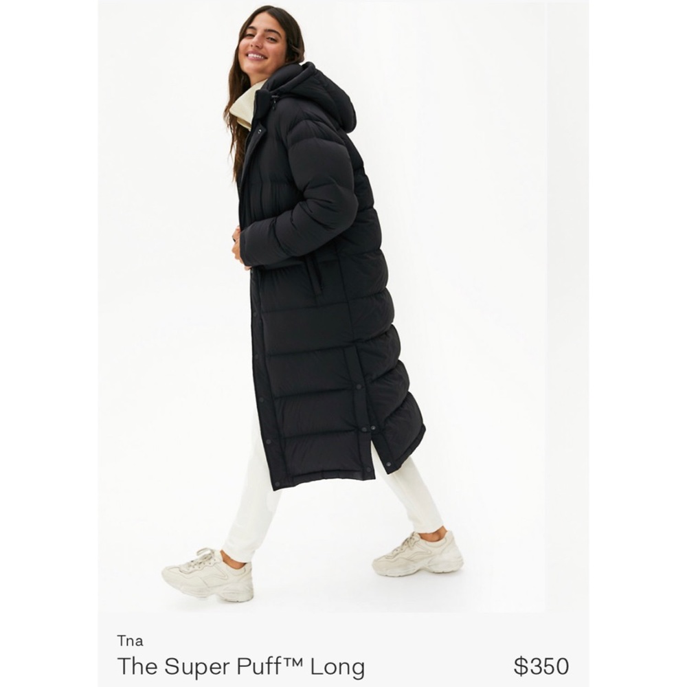 TNA Super Puff Long- Black matte